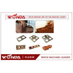 Manual Semi Automatic Brick Making Machine , Interlocking Brick Maker Carbon