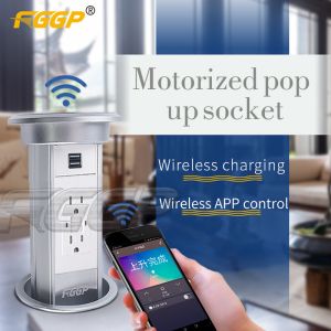 Buy cheap Intellectual Horizontal Pop Up Electrical Outlet Motorized 10A product