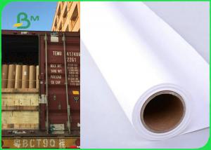 Buy cheap 36 Inch × 150m 80gsm Plotter Paper Roll For Canon Printer Good Print Performance product