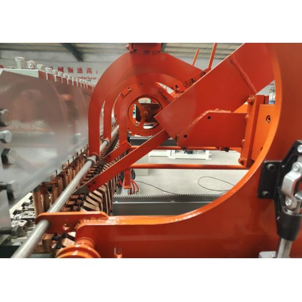 Mesh Length 6m Welded Wire Mesh Fence Machine Panasonic PLC Controlled