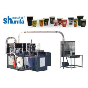 Fully Automatic Paper Coffee Cup Making Machine With High Speed