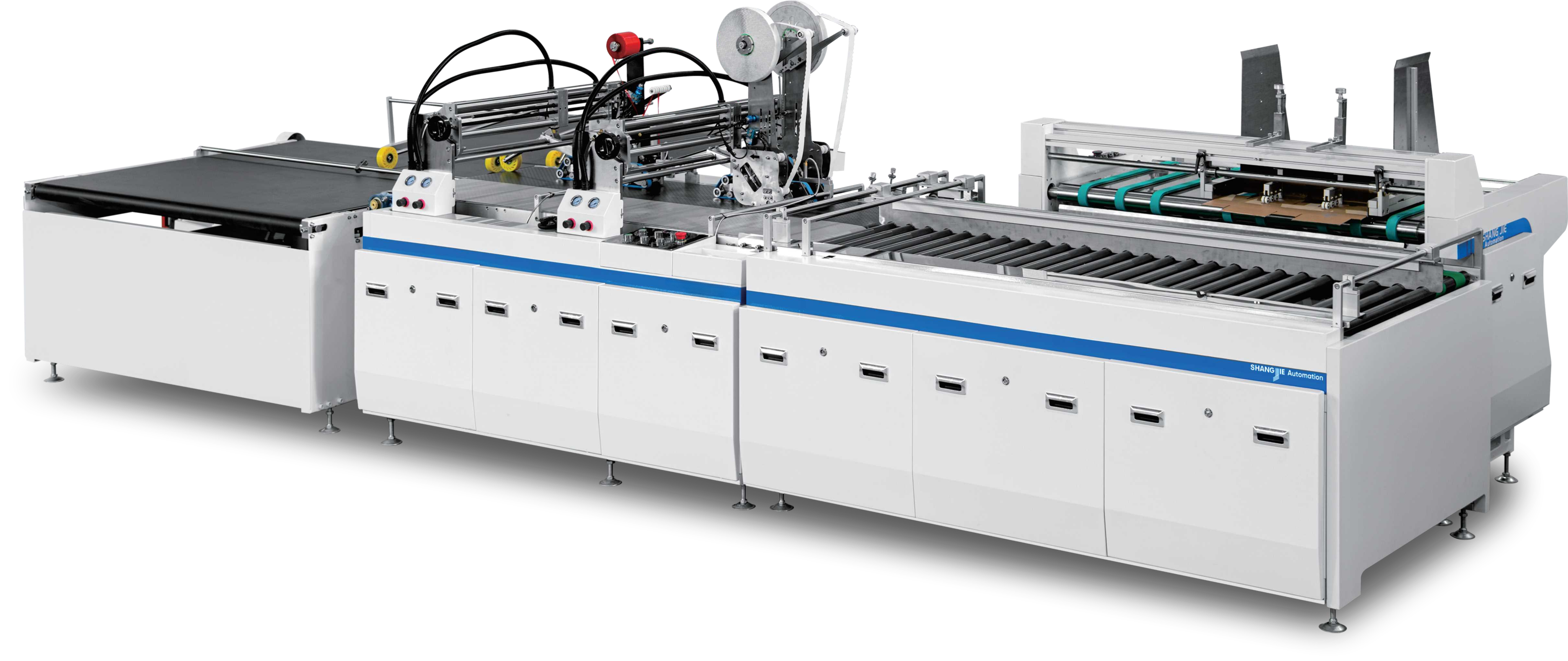 LY-1450WG-900 Multifunctional Zipper Box Paste Double-sided Adhesive Machine Tape Applicator Tape Pasting Machine