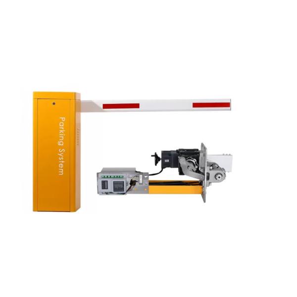 DC24V Brushless Motor Speed Adjustable Backup Battery Interface Automatic Barrier Gate for Vehicle Control