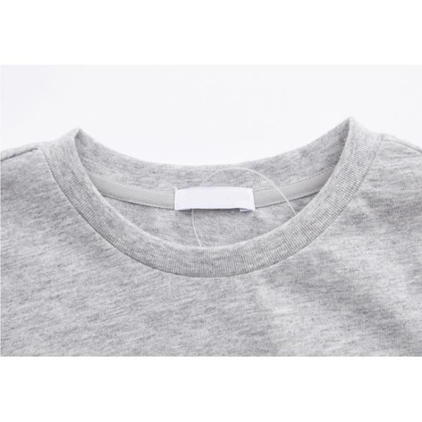 100% Organic Cotton Blank Print T Shirt Kids Clothes , Girls And Boys Summer Clothes