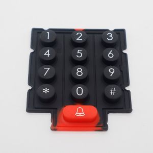 Buy cheap Matte/Glossy Surface Silicone Rubber Keypads With Optional Backlight product