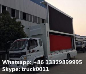 Buy cheap FOTON AUMARK 4*2 RHD mobile digital billboard LED advertising vehicle for sale, bigger mobile LED truck with stage product
