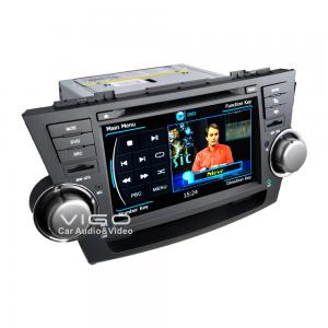 Buy cheap Car Stereo Headunit Multimedia Sat Nav DVD For Toyota Highlander C035 product