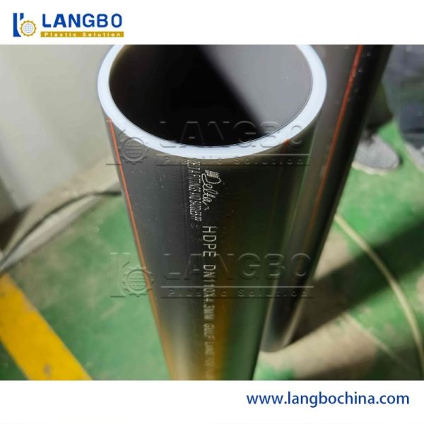 HDPE Pipe Making Machine Co-Extrusion For Irrigation Cooling Deformation Control