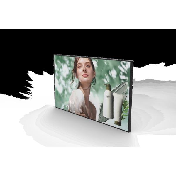 semi-outdoor 75 inch UHD high Brightness TFT LED LCD display screen 1000-3500CD sunlight readable for advertising signage kiosk