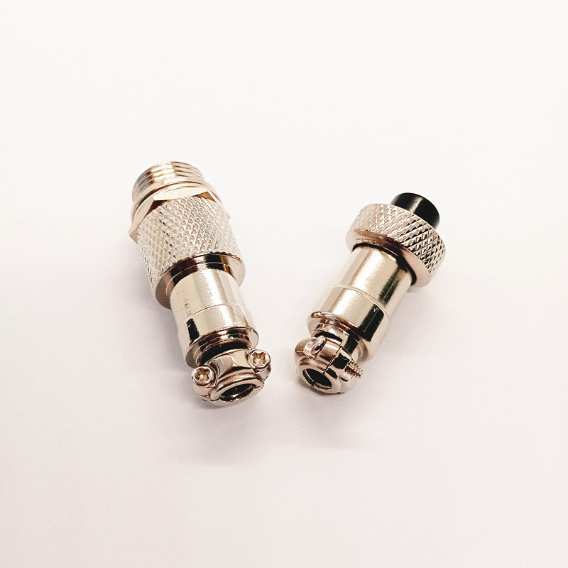 GX12 Series Round Connector 3 Pin Plug And Socket Connector With Cable Sheath GX12-2-3-4-5-6-7 Pin Connector