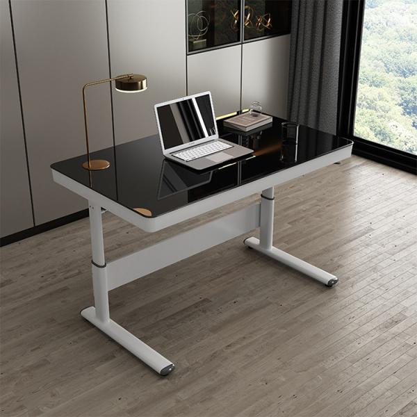 Nordic Luxury Coffee Table Height Adjustable Wooden Standing Desk for Home Office