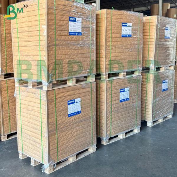 Strong Kraft Back Board 325gsm CKB Carrier Board For Food Boxes Strong Kraft Back Board 325gsm CKB Carrier Board For Food Boxes
