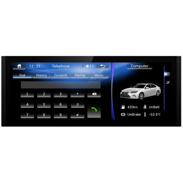 Ouchuangbo 10.25 car radio gps 4 Core CPU for Lexus IS with USB WIFI reverse camera wifi BT android 6.0 system