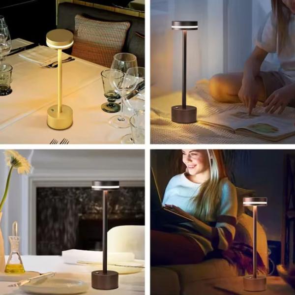 Atmosphere Led Desktop Light 5V USB Rechargeable LED Table Light With Brightness Control