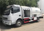 6m3 3 Tons 6000l Bobtail Lpg Truck , Dongfeng 6 Wheels Lpg Filling Dispenser