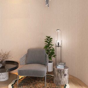 Custom Wood Plastic Composite Wall Panel Cladding Weather Resistance ISO