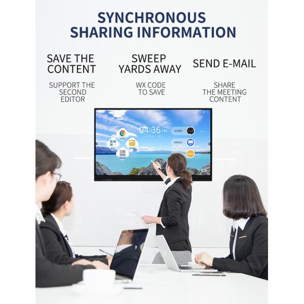 Smart Electronic Teaching Board Interactive Whiteboard for Teaching Meeting & Training