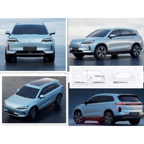 2024 High Speed Pure Electric 4 Wheeler Vehicle Wheelbase mm 2800 Skyworth EV6 4x2 2WD SUV Car Importing From Chinese
