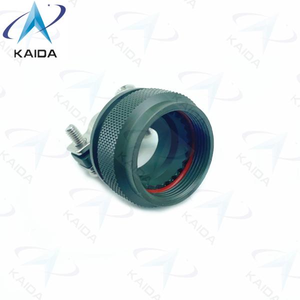 Straight Olive Green Cadmium Connector Backshell in M85049 Series Strain Relief Clamp Self Lock M85049/38S15W