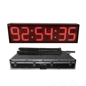 Buy cheap 4 Digit / 6 Digit Red Led Digital Clock Wall Hanging product