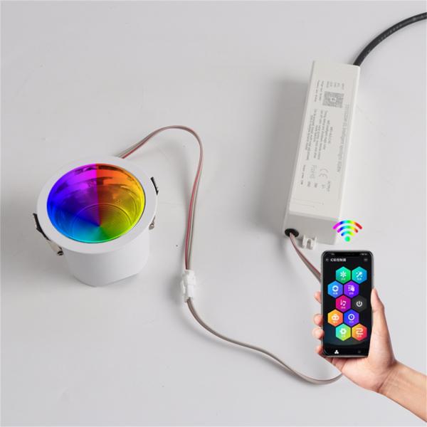 20W LED Downlight Indoor Lighting Modern Design Remote Control Switch for Hotels Frequency 50-60HZ