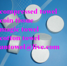 magic conveient compressed coin tissue