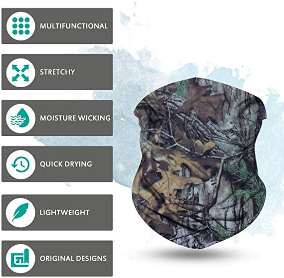 Microfiber Men Sport Filter Face Head Moldes Plain Bandanas