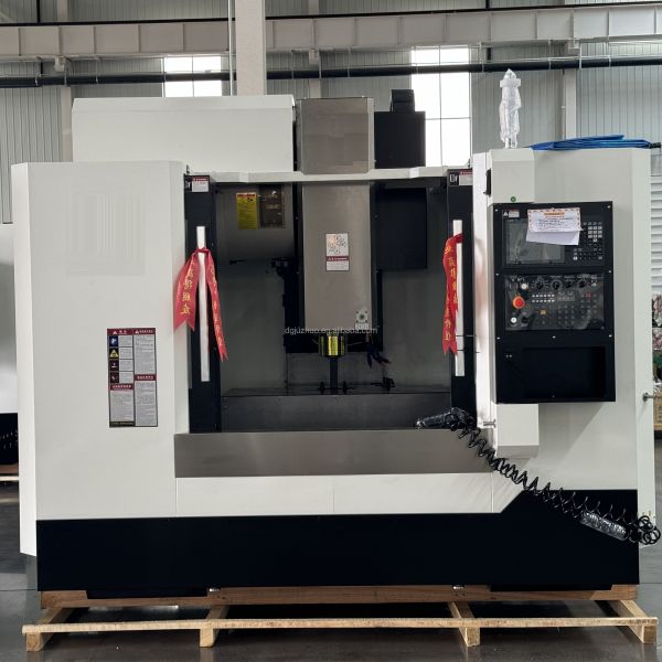 4 Axis Rotary Spindle VMC855 CNC Vertical Milling Machine Roller Guide BT40 Taper Belt Drive System