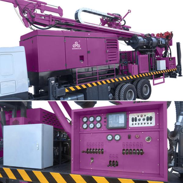 Truck Mounted Water Well Drilling Rig Geological Exploration Reverse Circulation Drilling Machine
