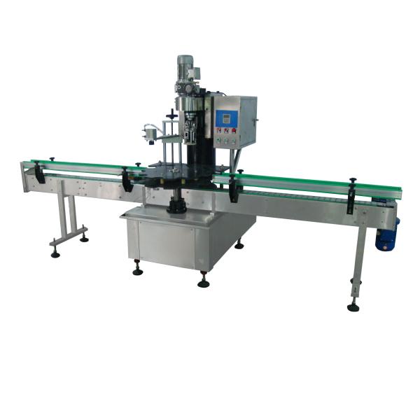 Locking Cap Wine Bottle Screw Capping Machine with Provided Video Outgoing-Inspection