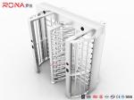 Office Building Full Height Turnstile Gate Security Double Routeway With