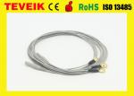 Medical Factory of Neurofeedback EEG Cup Electrode Cable with Gold Plated Copper