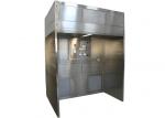 Class 100 Clean Room Dispensing Booth , Stainless Steel Downflow Booths