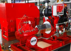 Buy cheap Horizontal Split Case Fire Pump Set Driven by De Maas Fire Diesel Engine FM Approved product
