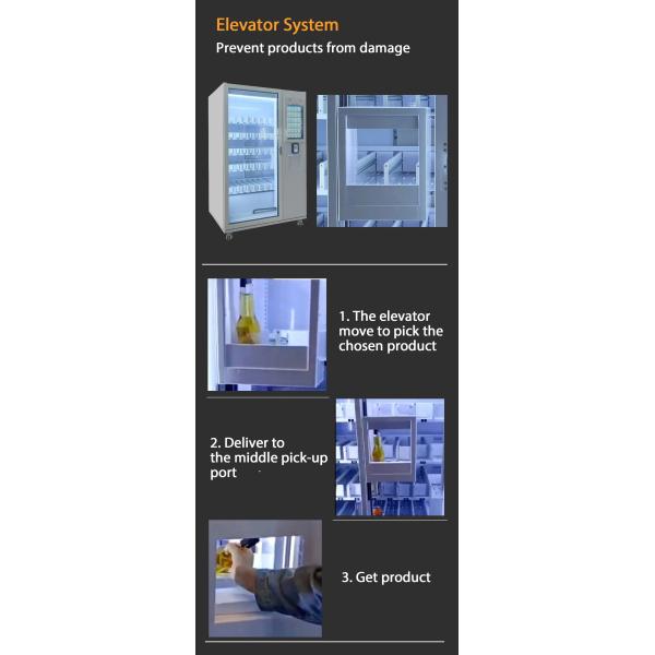 Advertising Management Sales Data Tracking and Error Notifications Smart Alcohol Vending Machine