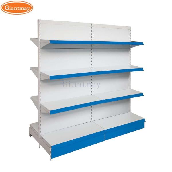 ODM Supermarket Metal Shelf Rack For Store Floor Standing Display Unit