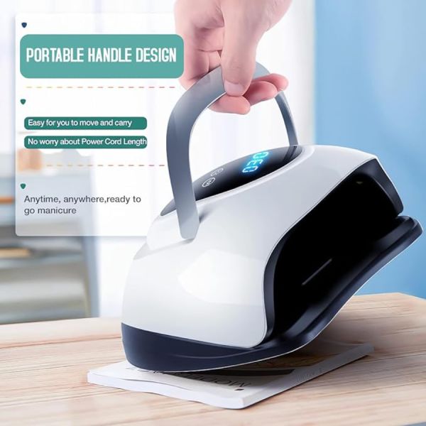 UV Nail Lamp in use