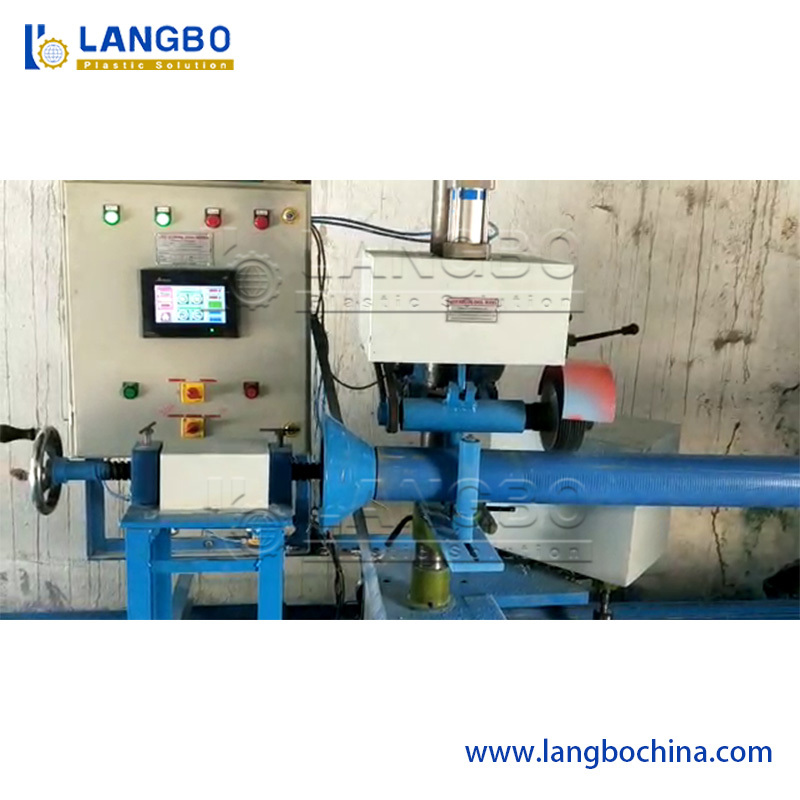PVC Pipe Slotting Machine with Servo Positioning Burr-Free Cutting and PLC Control for Precision Slotting