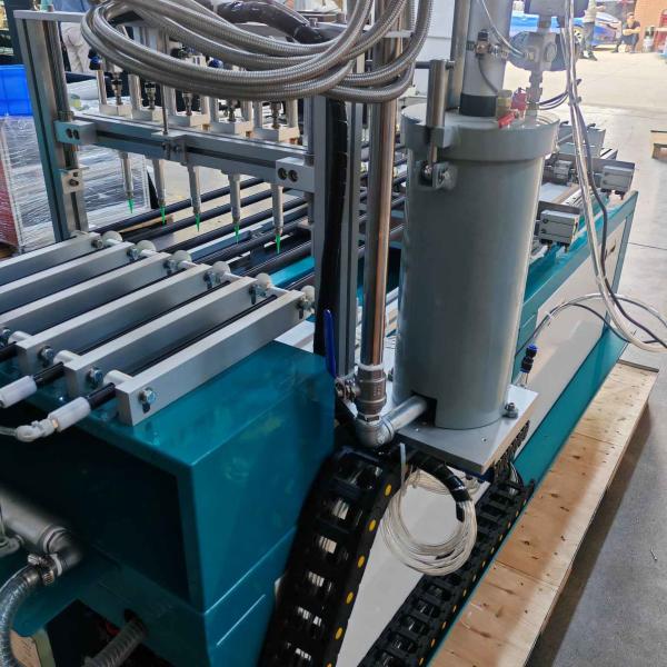 T8 Glass Tube Automatic Glue Dispenser 0.5Mpa - 0.8Mpa Adhesive Dispensing Robot