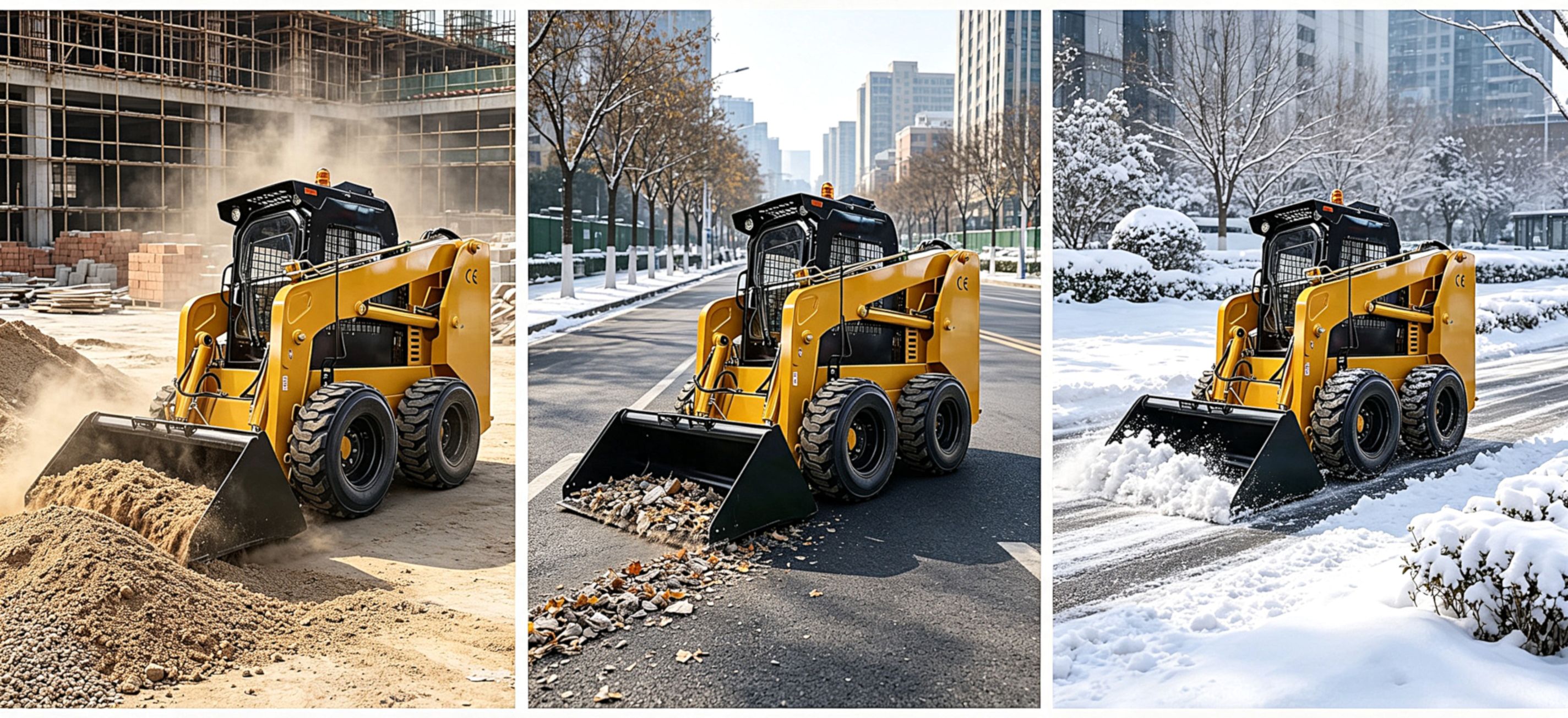 JC120 Skid Steer Loader Multi-Application Solutions