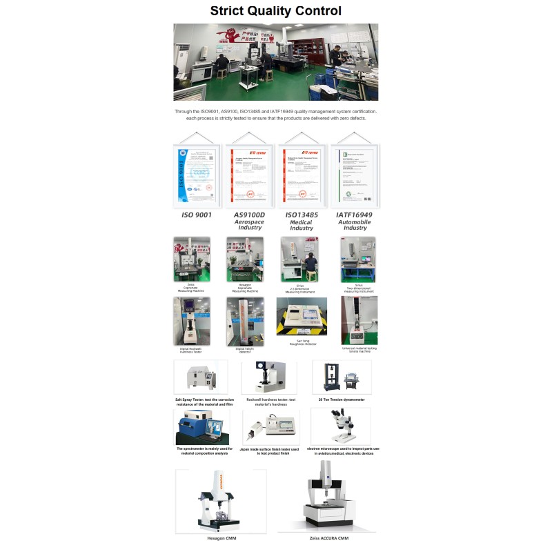 Custom Precision CNC Components Precision CNC Components For Robotics
