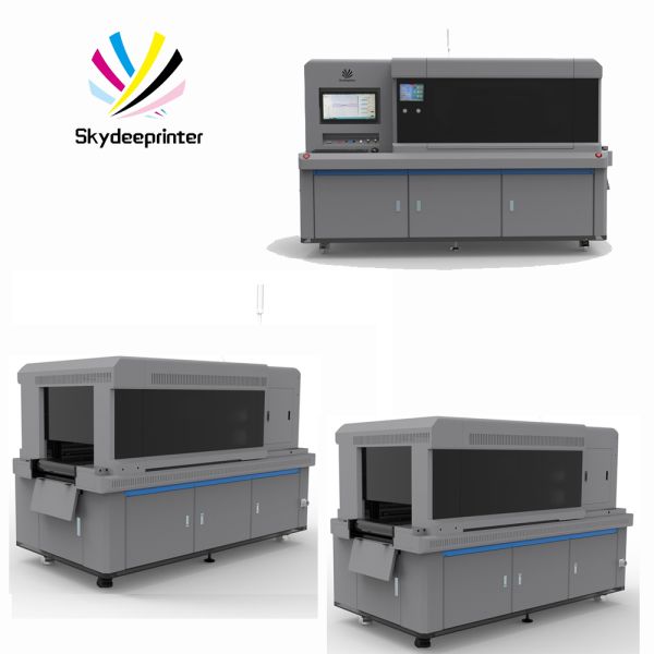 High Resolution Single Pass UV Printer with Onyx Thrive Rip Software and LED UV Lamp Drying System Up To 1200 X 1200 Dpi
