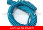 UL20937 Light Duty Electronic Interconnection Spring Coiled Cable 80C 30V