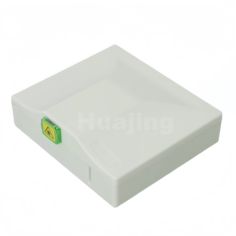 Wall Mounting ABS Optical Fiber Panel With 2 Fiber Access Ports