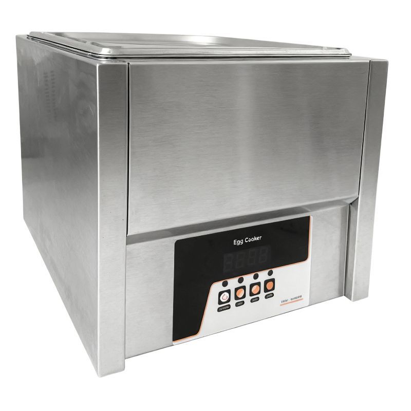(EGC50) Commercial Egg Cooker Fast Soft Boiled Cooking Electronic Board Control for Airport Cafe