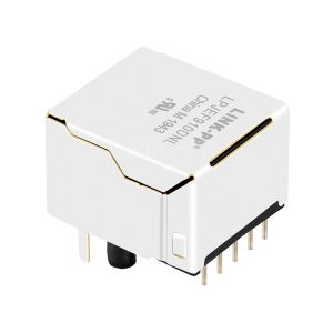 LPJEF910DNL Tab Down Without Led 1X1 Port 10P10C RJ45 Modular Jack without
