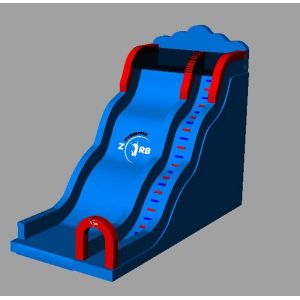 Custom Multiple Styles Inflatable Water Slide With Continuous Blower System