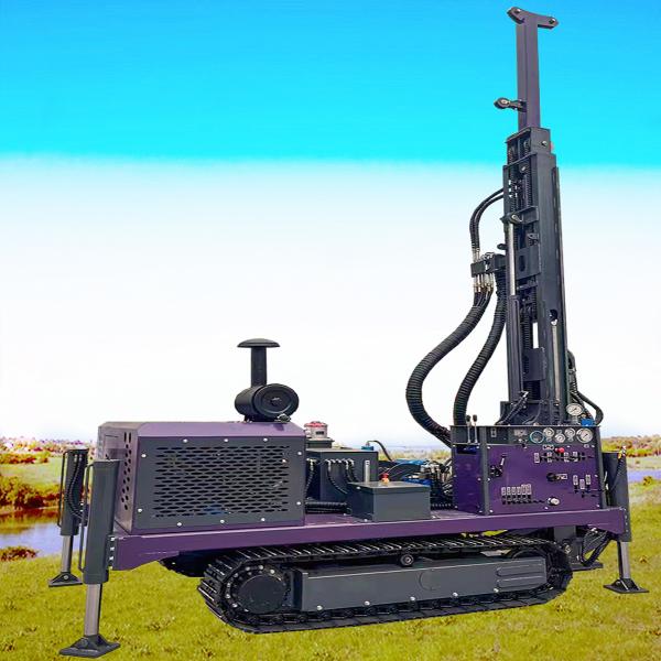 Rotary Core Drilling Rig Equipment Full Hydraulic Geological Exploration Core Drill Rig