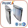 Buy cheap Automatic Flap Barrier Gate with Fingerprint Reader Access Control from wholesalers