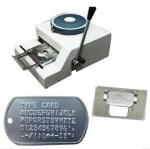 hot sale military tag dog tag military tag embossing machine for sale